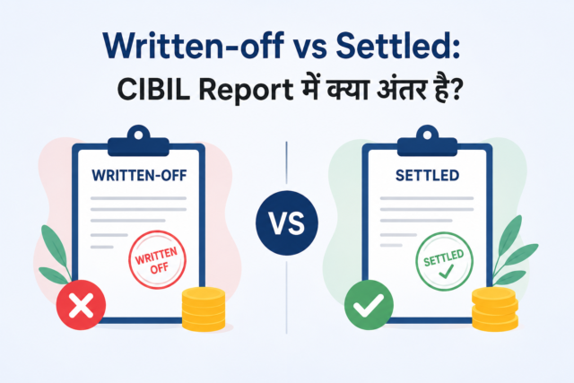Written-off vs Settled: CIBIL Report में क्या अंतर है?
